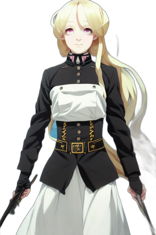 staff, jacket, sword, dress transparent PNG cut-out