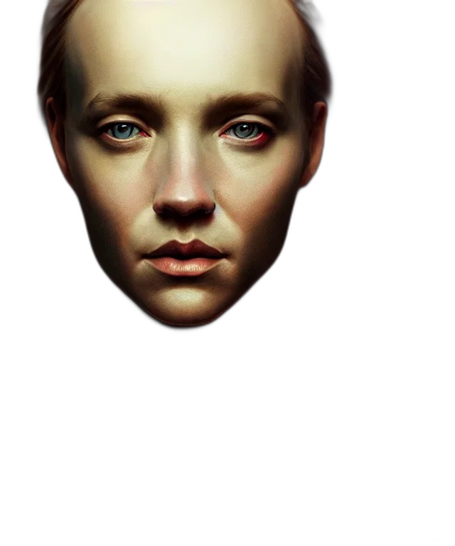 face, mask, robot, crown, photorealistic, 3d render, concept art, pixel art transparent PNG cut-out