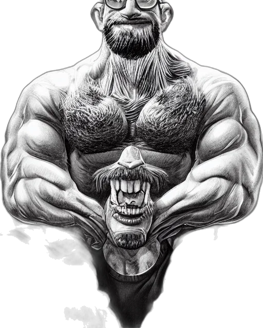 creature, face, animal, mask, comic book art, concept art, photorealistic, pencil sketch transparent PNG cut-out