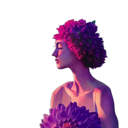 flower, crown, dress, hat transparent PNG cut-out