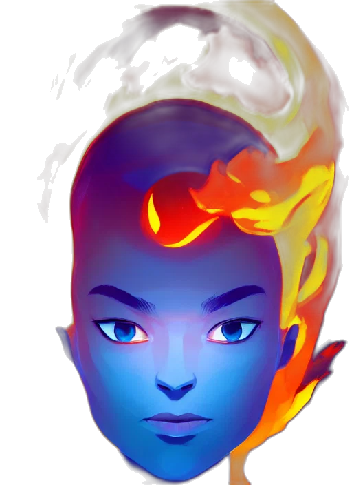 face, mask, crown, dragon transparent PNG cut-out