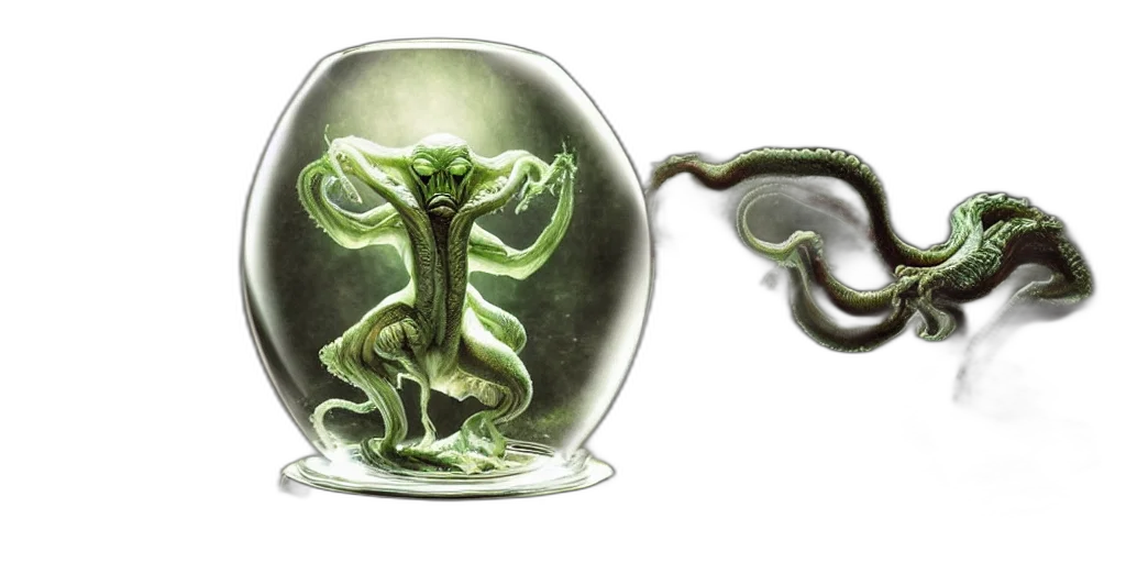 dragon, creature, jewelry, concept art transparent PNG cut-out
