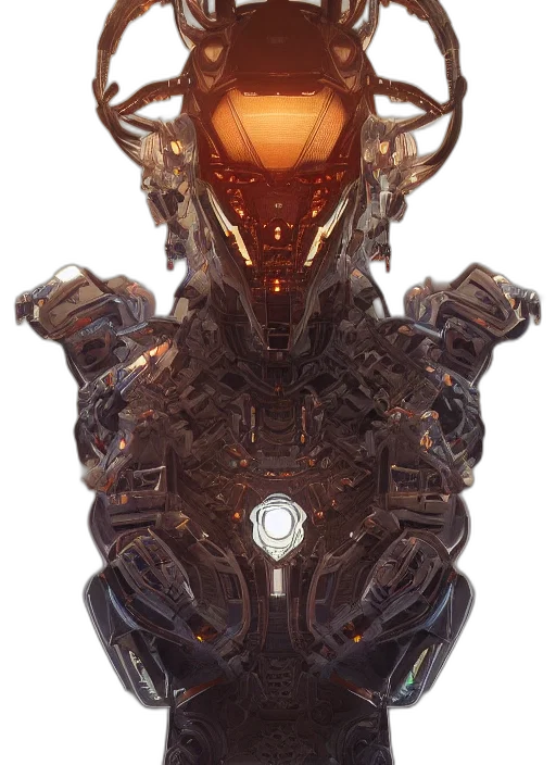 robot, crown, mask, face transparent PNG cut-out