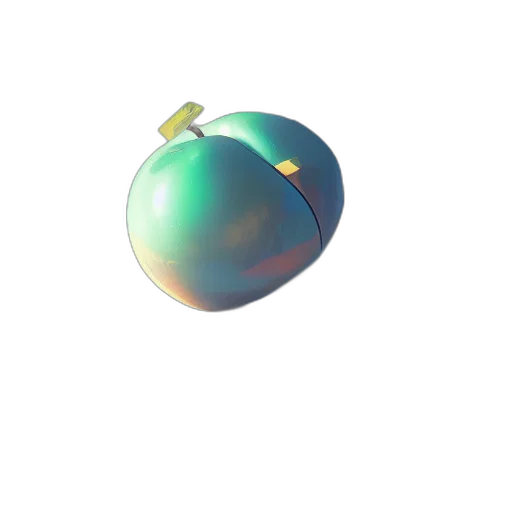 weapon, jewelry, food, crown, 3d render, vaporwave, concept art, pixel art transparent PNG cut-out