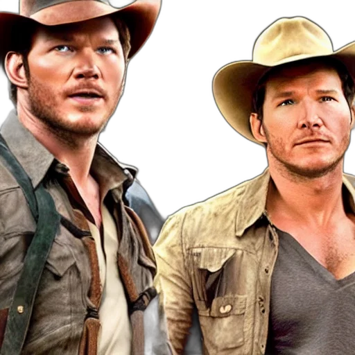 photorealistic, concept art, photo, chris transparent PNG cut-out