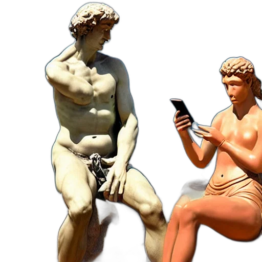 3d render, photorealistic, concept art, vaporwave transparent PNG cut-out
