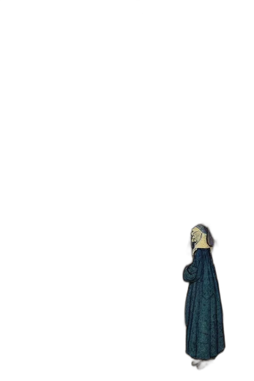 dress, staff, face, sword transparent PNG cut-out