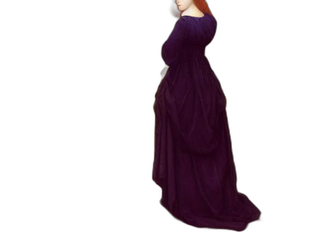 dress, crown, jewelry, staff, concept art, 3d render, fantasy art, photorealistic transparent PNG cut-out