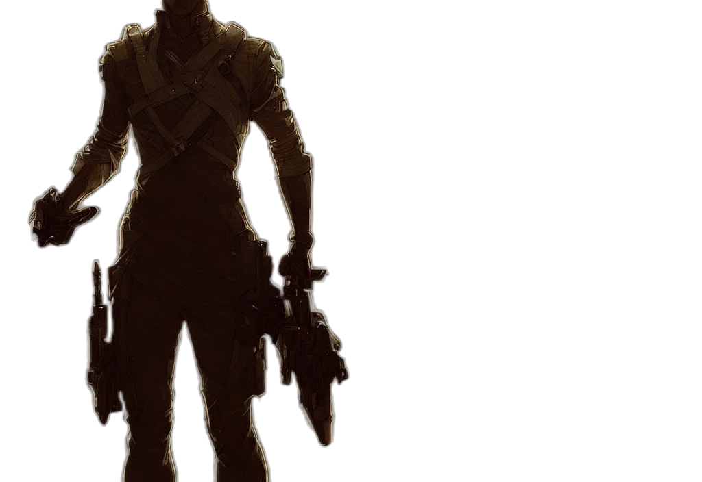 weapon, concept art, comic book art, 3d render, pixel art, golden, earth tones, digital transparent PNG cut-out