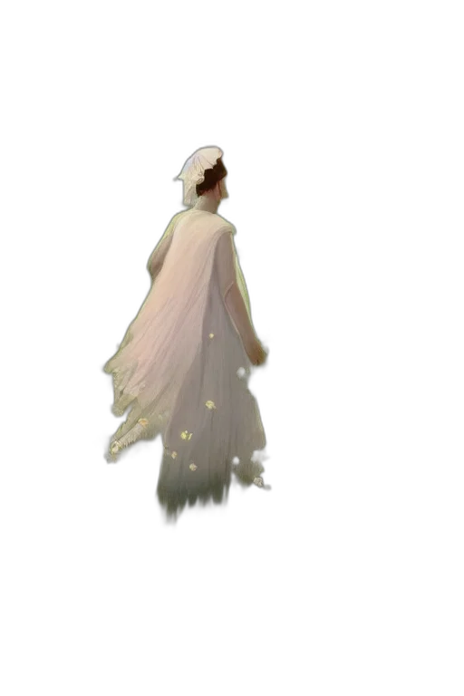 dress, staff, crown, hat, concept art, pixel art, fantasy art, 3d render transparent PNG cut-out