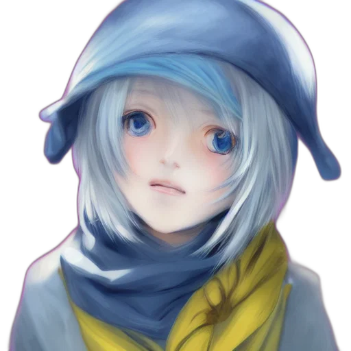 face, hat, robot, staff transparent PNG cut-out