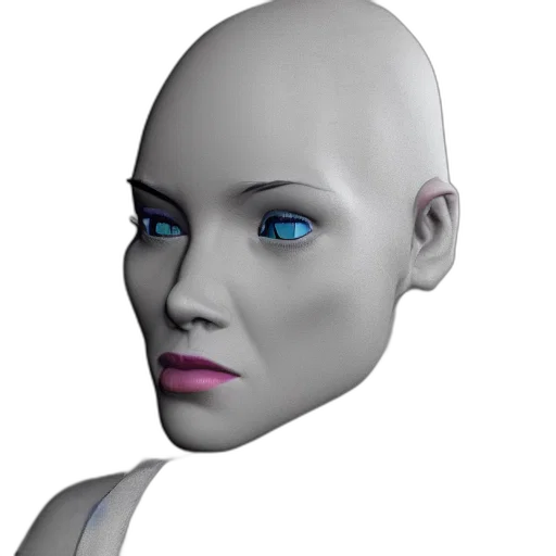 robot, face, mask, creature transparent PNG cut-out