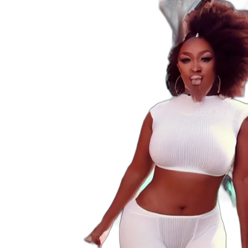 meg, stallion, music, video transparent PNG cut-out