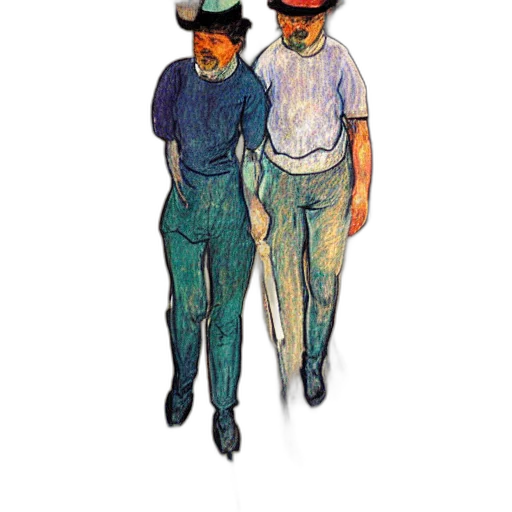 staff, hat, mask, watercolor, concept art, pixel art, cartoon, pastel transparent PNG cut-out