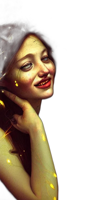 face, jewelry, crown, mask, photorealistic, fantasy art, oil painting, concept art transparent PNG cut-out