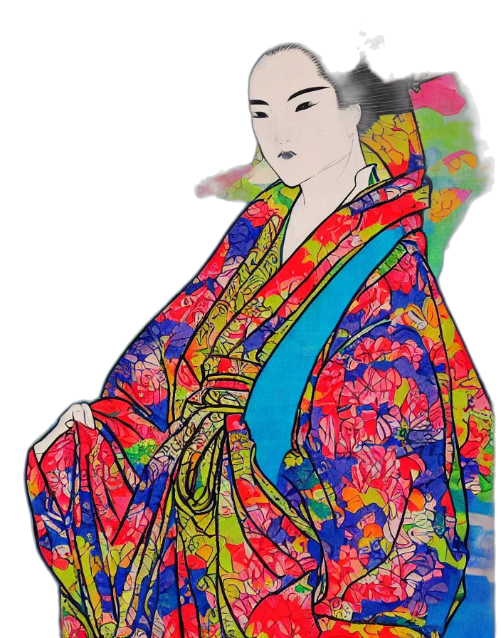 dress, staff, jewelry, face transparent PNG cut-out