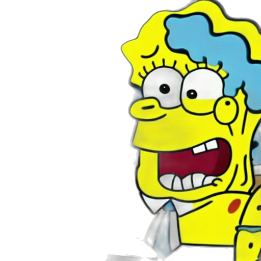 jacket, robot, cartoon, 3d render, concept art, photorealistic, spongebob, simpson transparent PNG cut-out