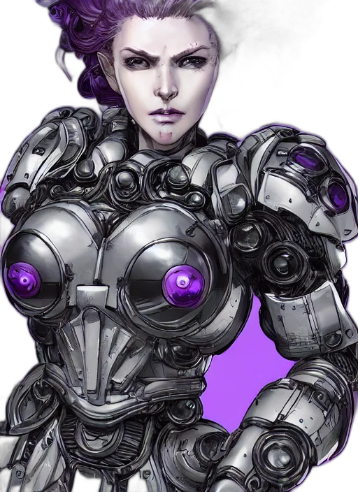 robot, face, cyberpunk, concept art, fantasy art, comic book art, close, portrait transparent PNG cut-out