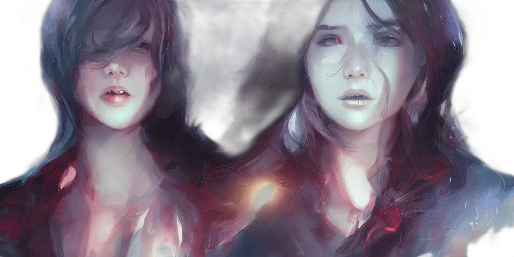 watercolor, concept art, fantasy art, photorealistic transparent PNG cut-out