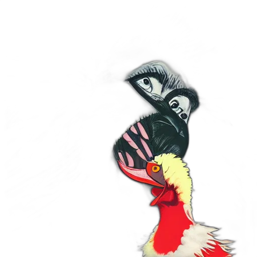 mask, animal, creature, crown transparent PNG cut-out
