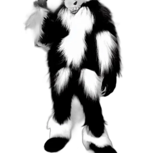 animal, creature, staff, hair, concept art, cartoon, 3d render, fantasy art transparent PNG cut-out