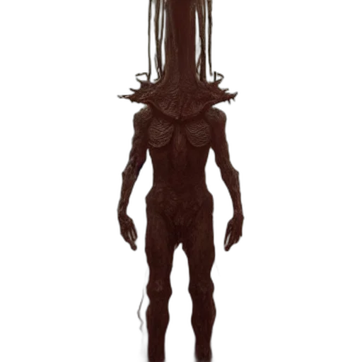 creature, staff, mask, robot transparent PNG cut-out