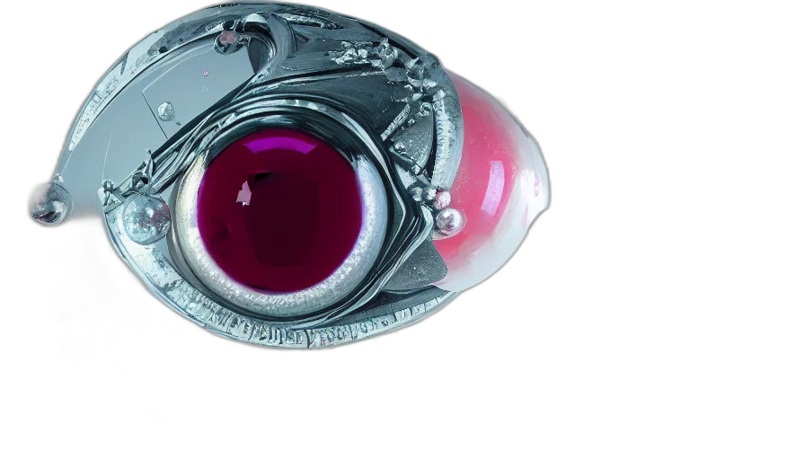jewelry, 3d render, eye, bubbles, pearl, ruby, artstation, deviantart transparent PNG cut-out