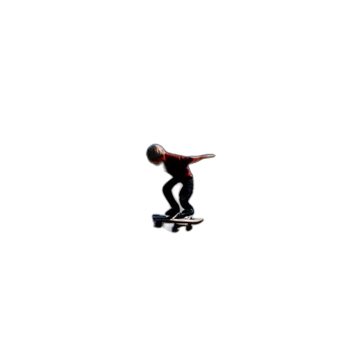 hair, robot, staff, pixel art transparent PNG cut-out