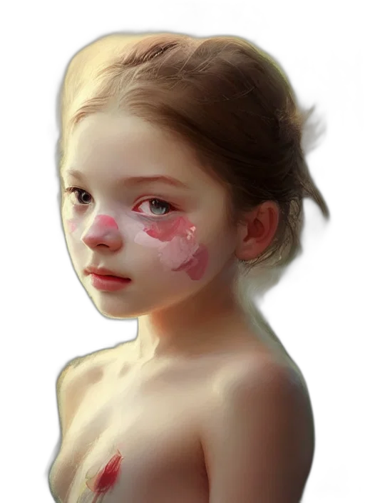 mask, face, creature, crown, photorealistic, oil painting, fantasy art, concept art transparent PNG cut-out