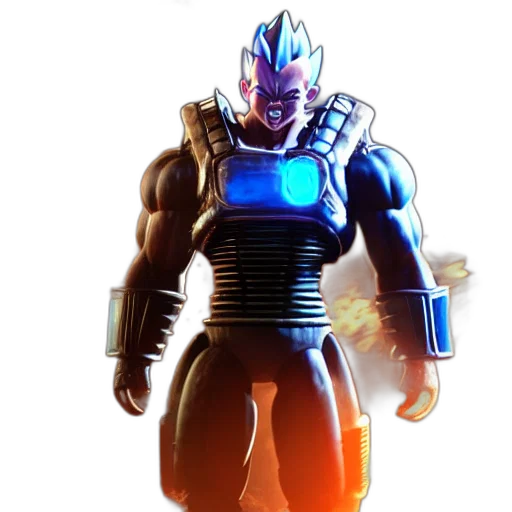 robot, weapon, concept art, 3d render transparent PNG cut-out