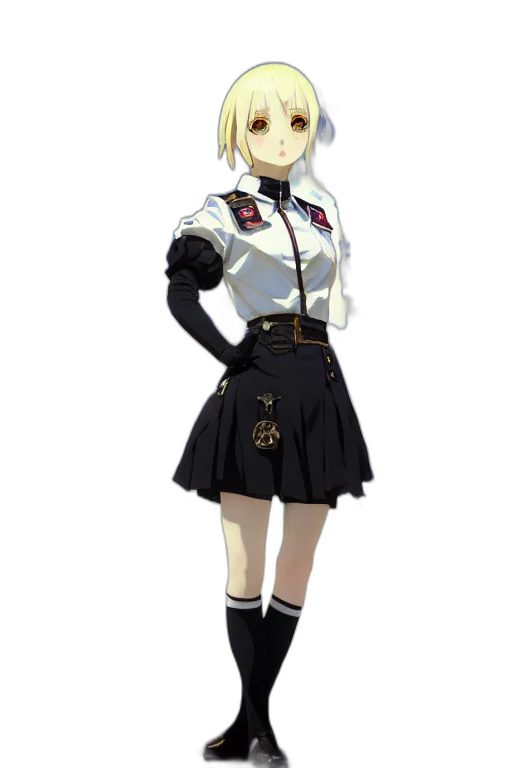staff, dress, jacket, robot transparent PNG cut-out