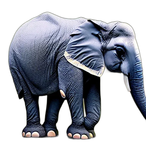 animal, creature, weapon, umbrella, photorealistic, 3d render, concept art, elepheagle transparent PNG cut-out