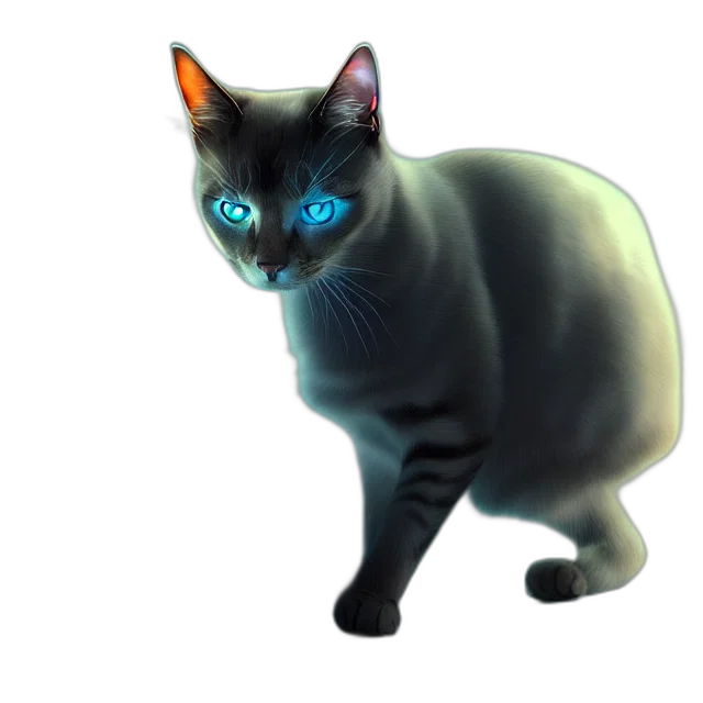 animal, staff, creature, 3d render, concept art, photorealistic, pixel art, neon lights transparent PNG cut-out