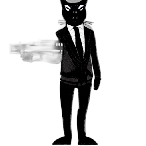 staff, mask, animal, weapon, cartoon, concept art, pixel art, comic book art transparent PNG cut-out