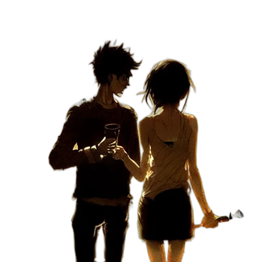 staff, weapon, umbrella, anime transparent PNG cut-out
