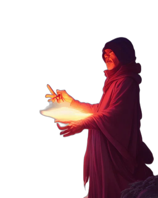 staff, sword, weapon, jacket, concept art, 3d render, fantasy art, photorealistic transparent PNG cut-out
