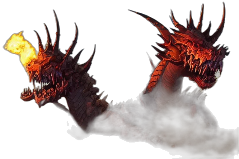 dragon, creature, mask, animal transparent PNG cut-out