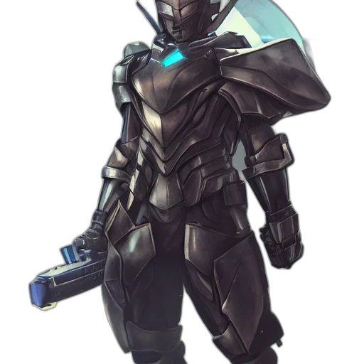 robot, staff, weapon, sword transparent PNG cut-out