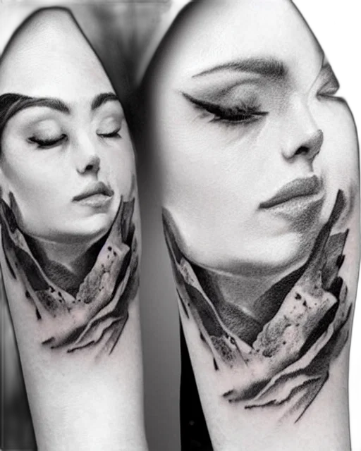 face, jewelry, mask, photorealistic, pencil sketch, fantasy art, concept art, tattoo transparent PNG cut-out