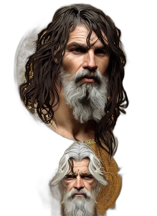 face, hair, mask, fantasy art transparent PNG cut-out