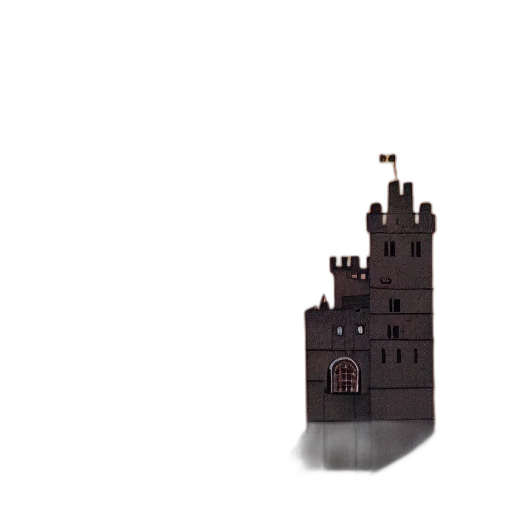 building, crown, robot, weapon transparent PNG cut-out
