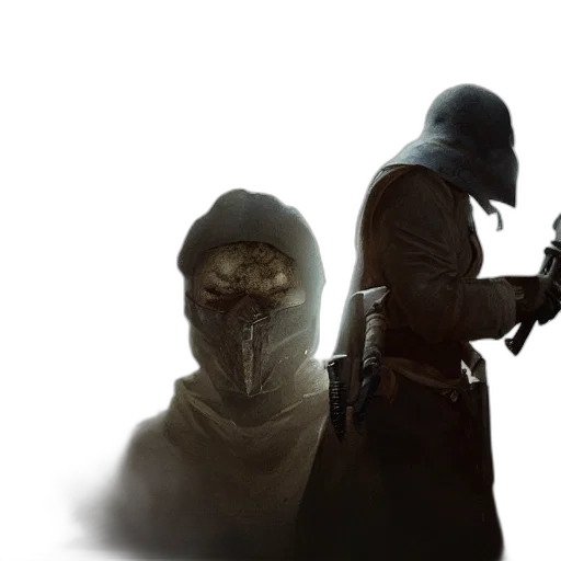 mask, weapon, sword, staff transparent PNG cut-out