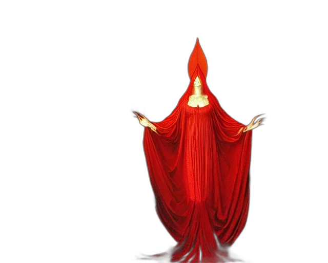 dress, crown, mask, staff, concept art, 3d render, fantasy art, pixel art transparent PNG cut-out