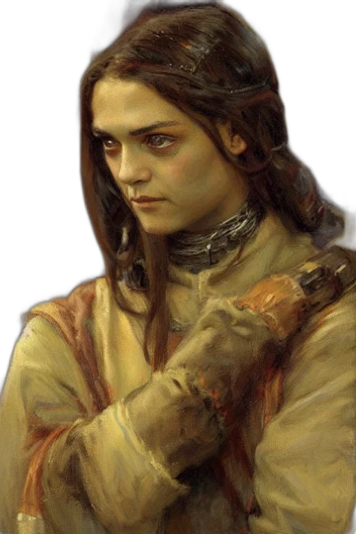 face, staff, jacket, sword transparent PNG cut-out
