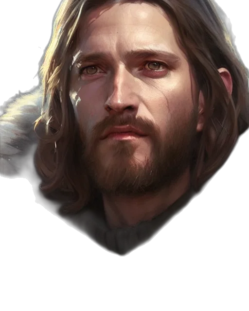 face, crown, photorealistic, fantasy art transparent PNG cut-out