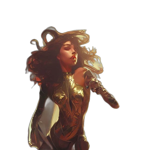concept art, fantasy art, comic book art, pixel art transparent PNG cut-out