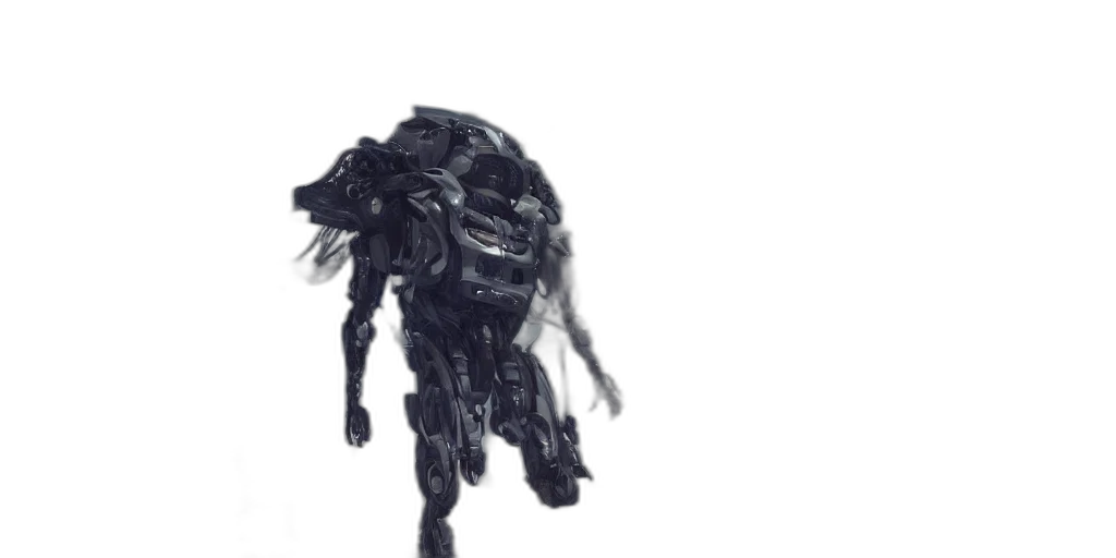 robot, creature, animal, dragon transparent PNG cut-out