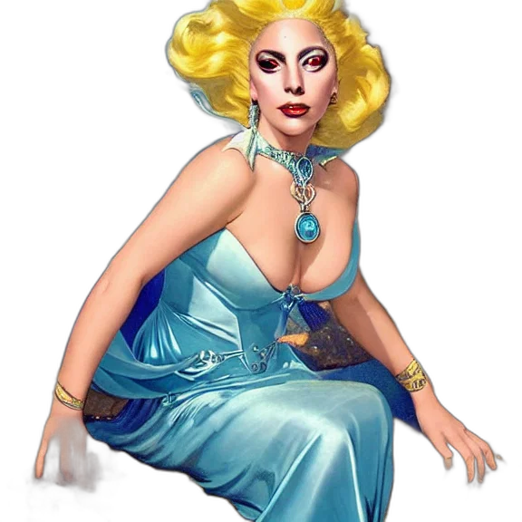dress, crown, jewelry, concept art transparent PNG cut-out