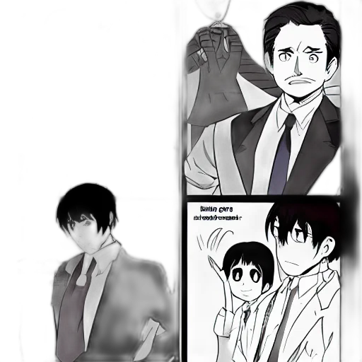 anime, cartoon, comic book art, concept art transparent PNG cut-out
