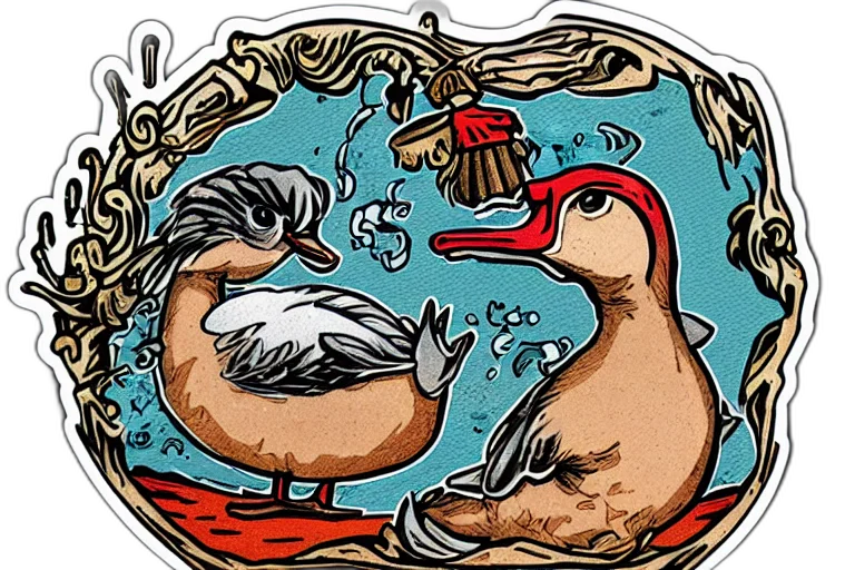 concept art, underwater, sticker, illustration transparent PNG cut-out